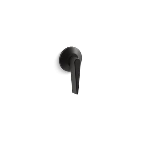 Kohler Archer Trip Lever In Matte Black 11069-BL